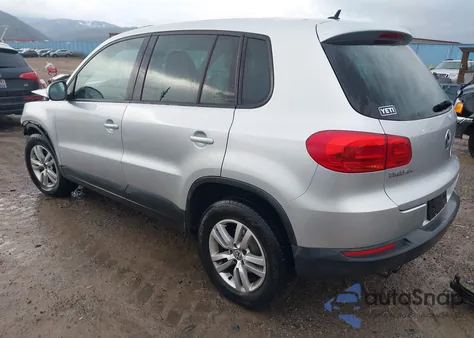 2012 Volkswagen Tiguan S из США, поврежденный, VIN WVGBV7AX7CW593769